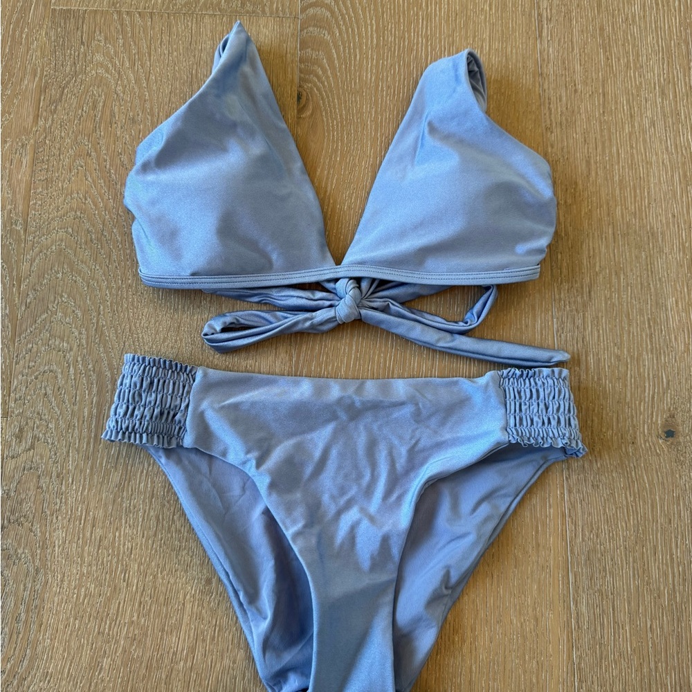 Chelsea & Violet Light Blue Bikini